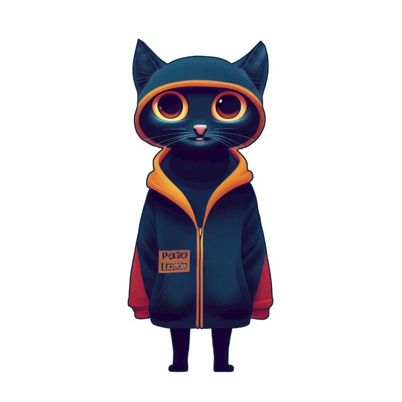 Katze im Pullover