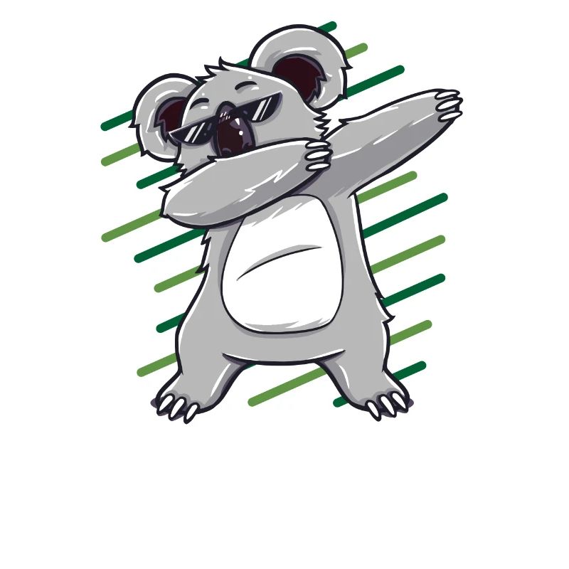 Dabbing dab koala bear dab gift birthday