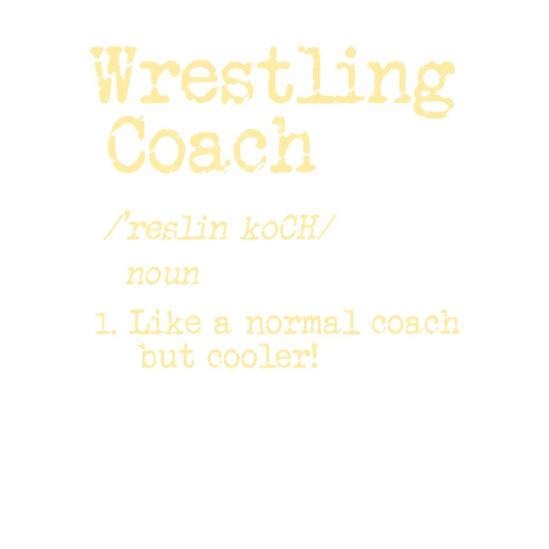 Cooles Wrestling oder Ringen Trainer Shirt