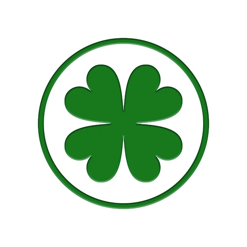 Ein Kleeblatt oder so - A shamrock or something
