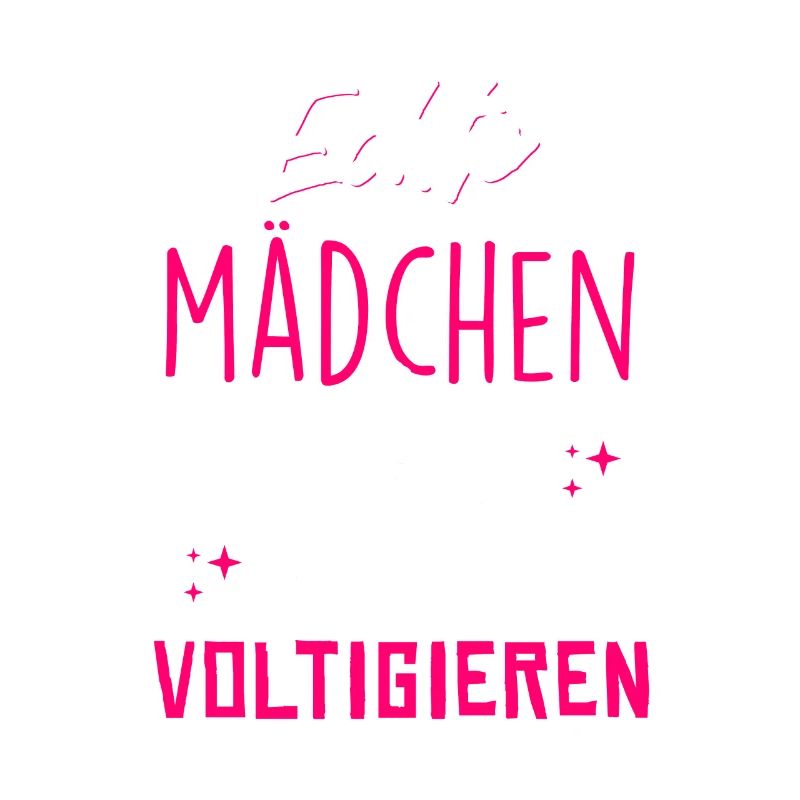 Echte Mädchen Voltigieren