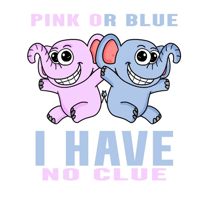 Pink oder Blau