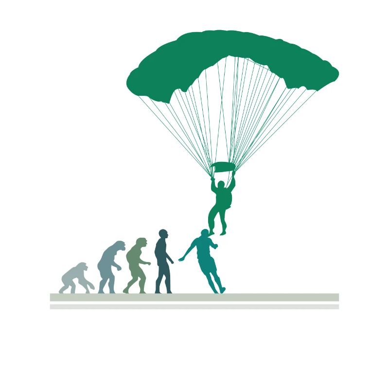 Fallschirmspringer Evolution Fallschirm Skydiving