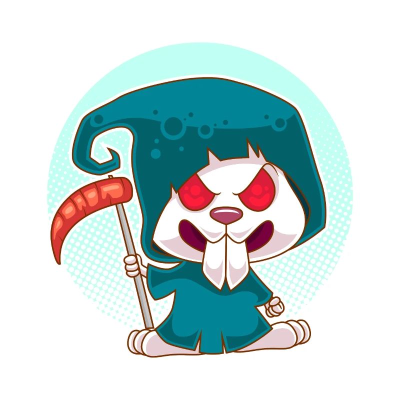 Evil Rabbit Evil Hasi Funny Rabbit Gift