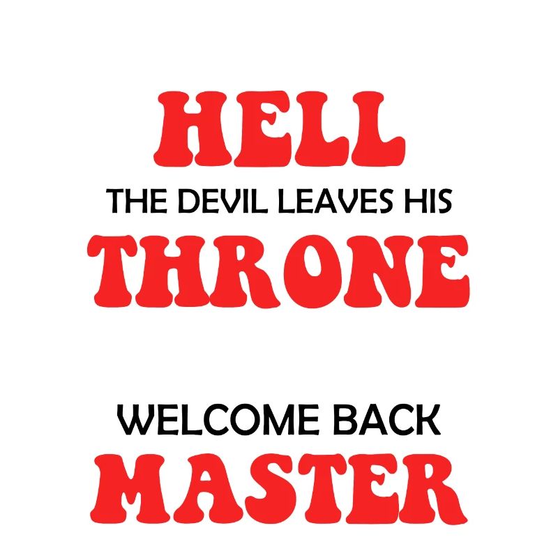 Sarcasm Devil Joke Satan Antichrist Evil Common