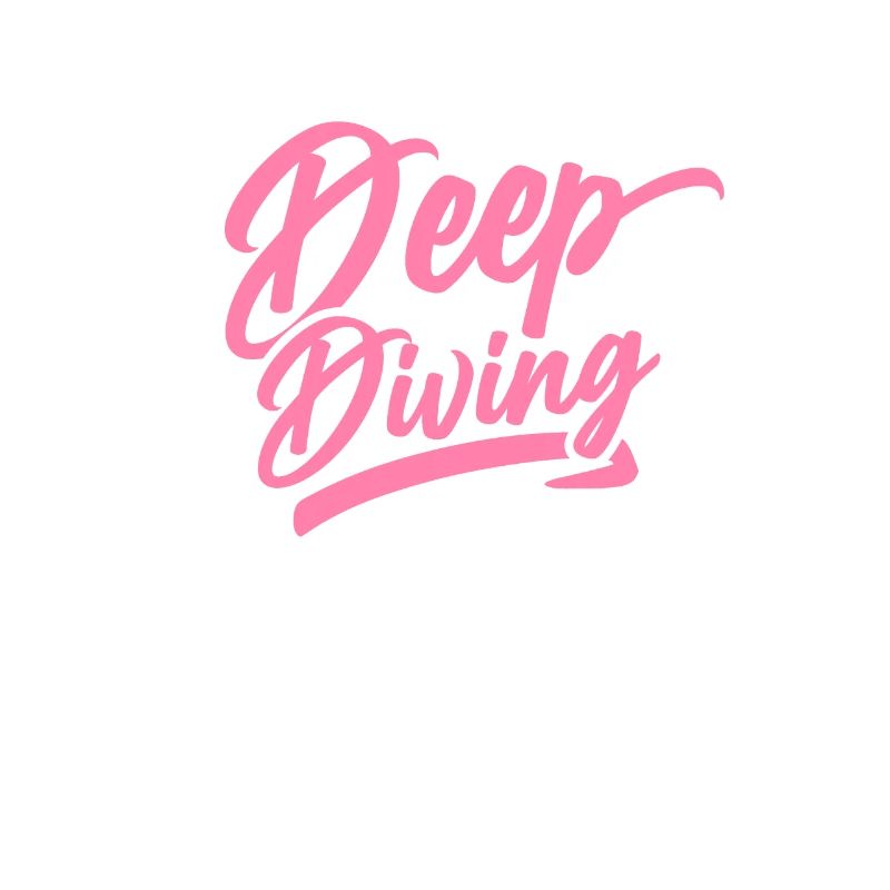 Deep Diving Diver Deep Diver Scuba