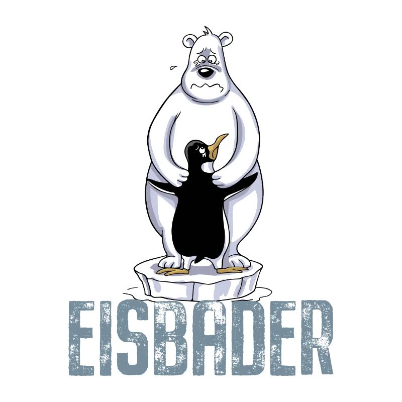 Eisbader Eisbär Pinguin Eisbaden Sauna Spa Eis