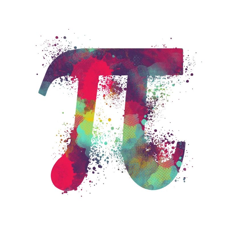 Pi Paint Pi Day Mathematic March 14 3 14 Math