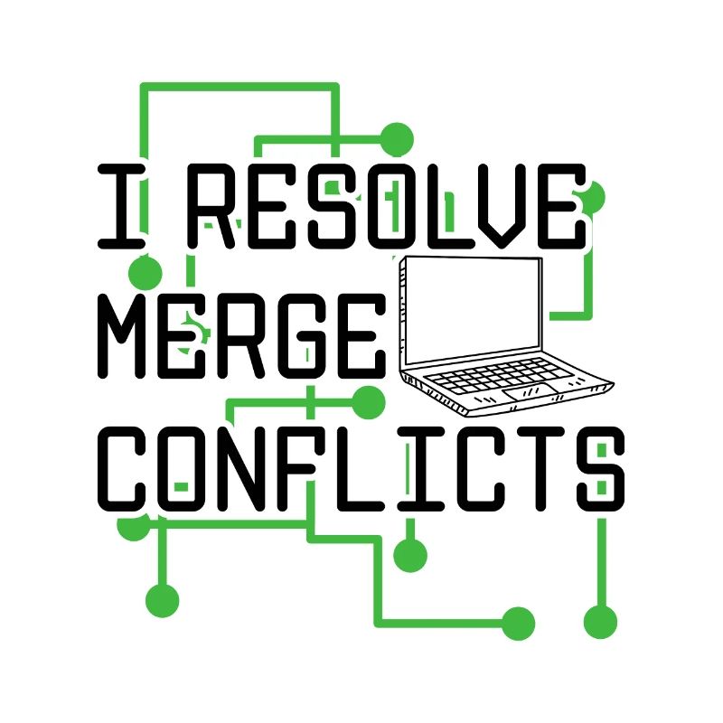 I Resolve Merge Conflicts Coder Software Developer