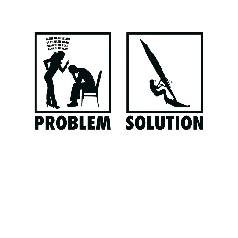 Windsurf Windsurfer Déclaration Solution au problème.