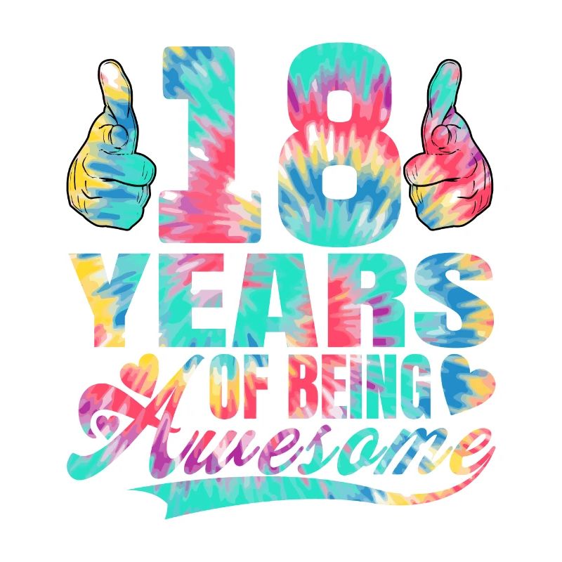 18. Geburtstag Oder Jahrestag 18 Years Of Being