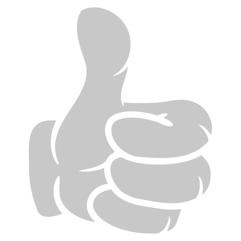 Hand thumbs up comic