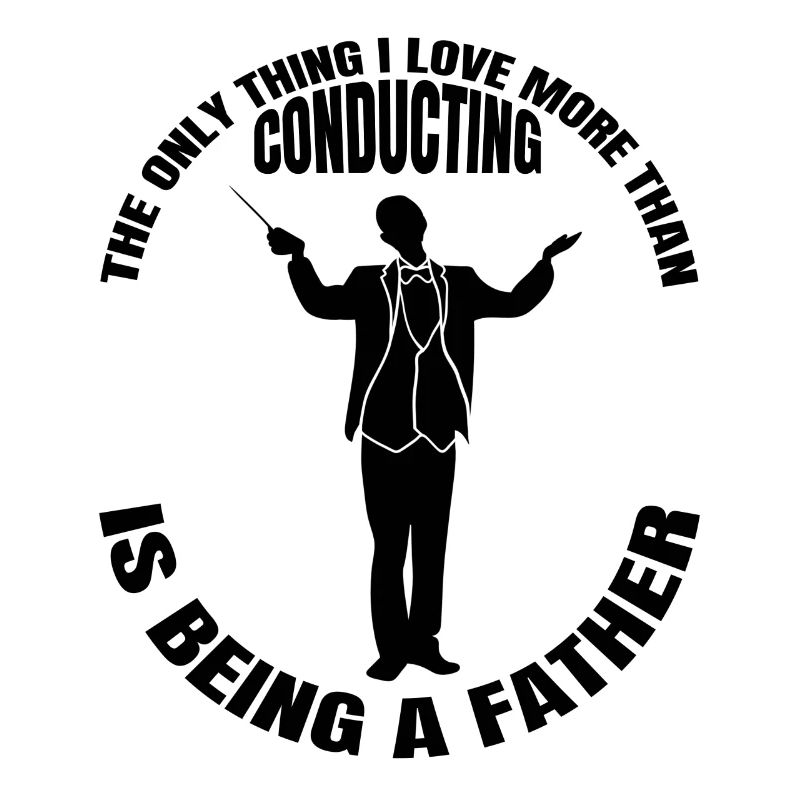 Dirigenten Papa Geschenk Dirigent Dad Musik Vater