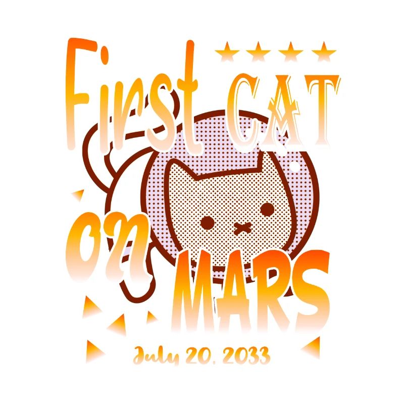 Premier chat sur Mars