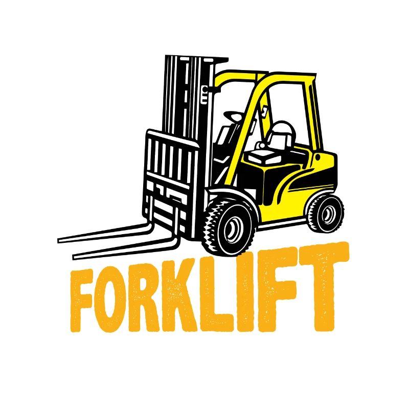 Forklift driver operator funny design