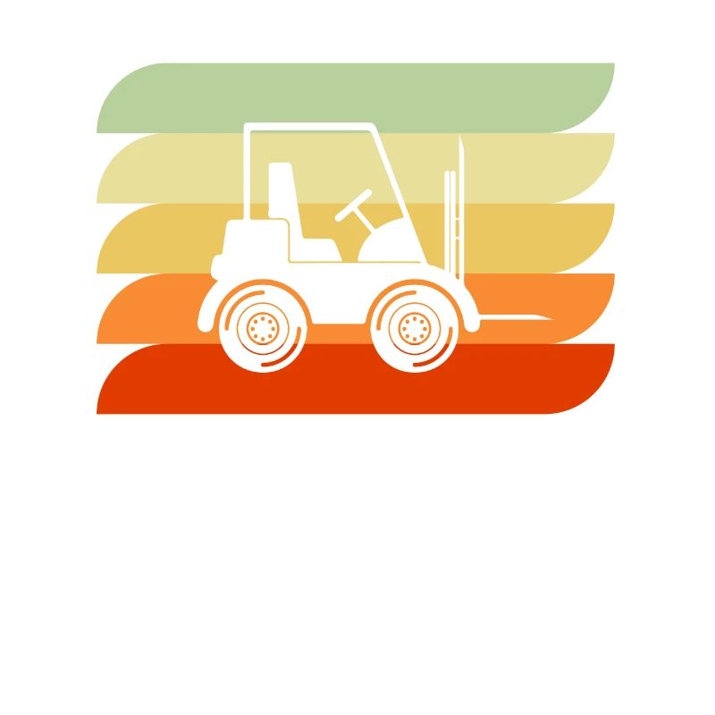 Forklift driver operator funny design