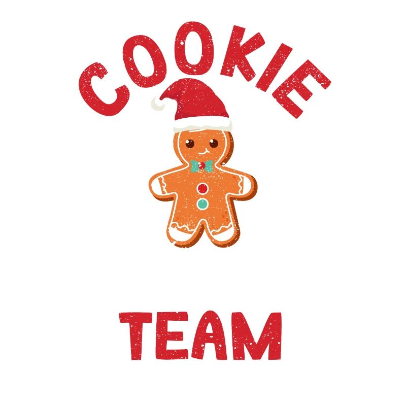 Cookie Baking Team Christmas Baker Cook