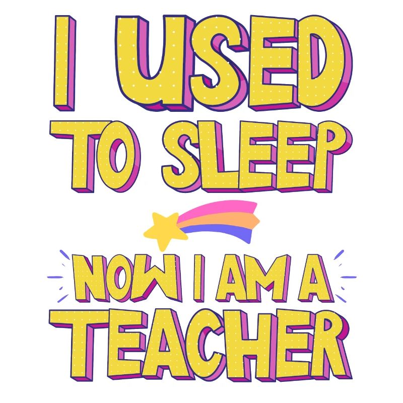 J’avais l’habitude de dormir - Maintenant je suis enseignant