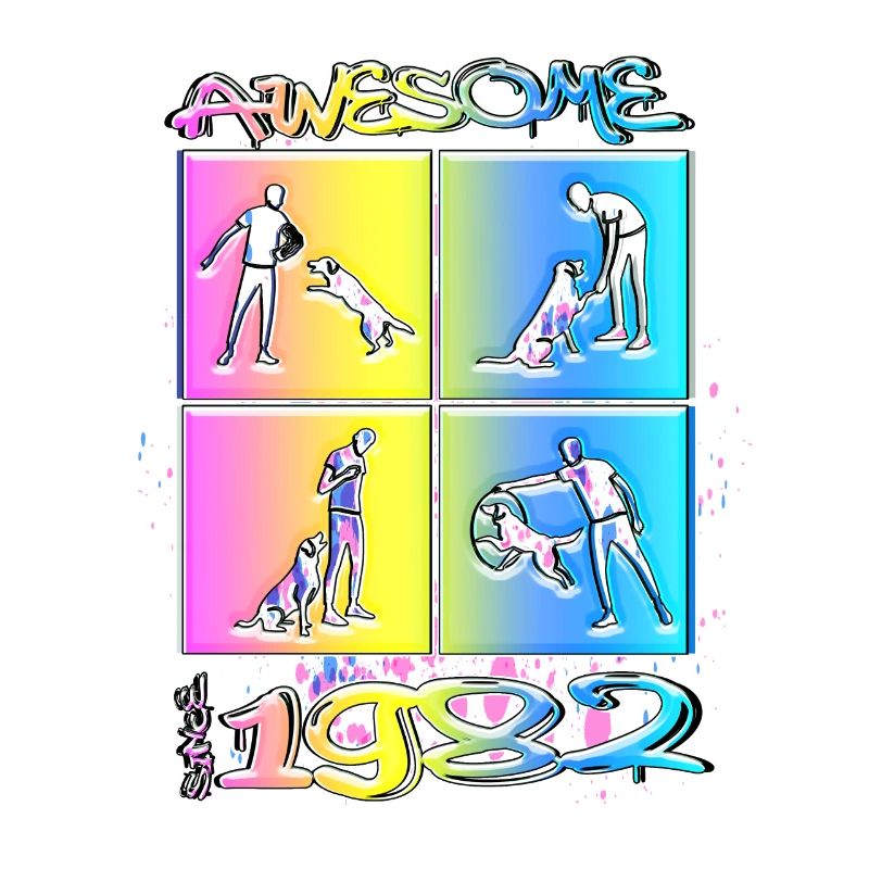 Awesome since 1982. Agility, Hundetraining