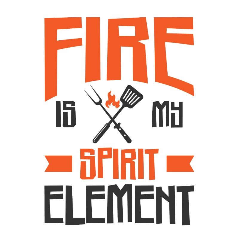 Kochen Grillen Feuergeist Element Koch und Griller