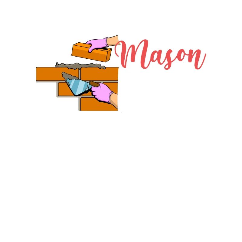 Crazy Mason Lady Cool Construction Worker Funny