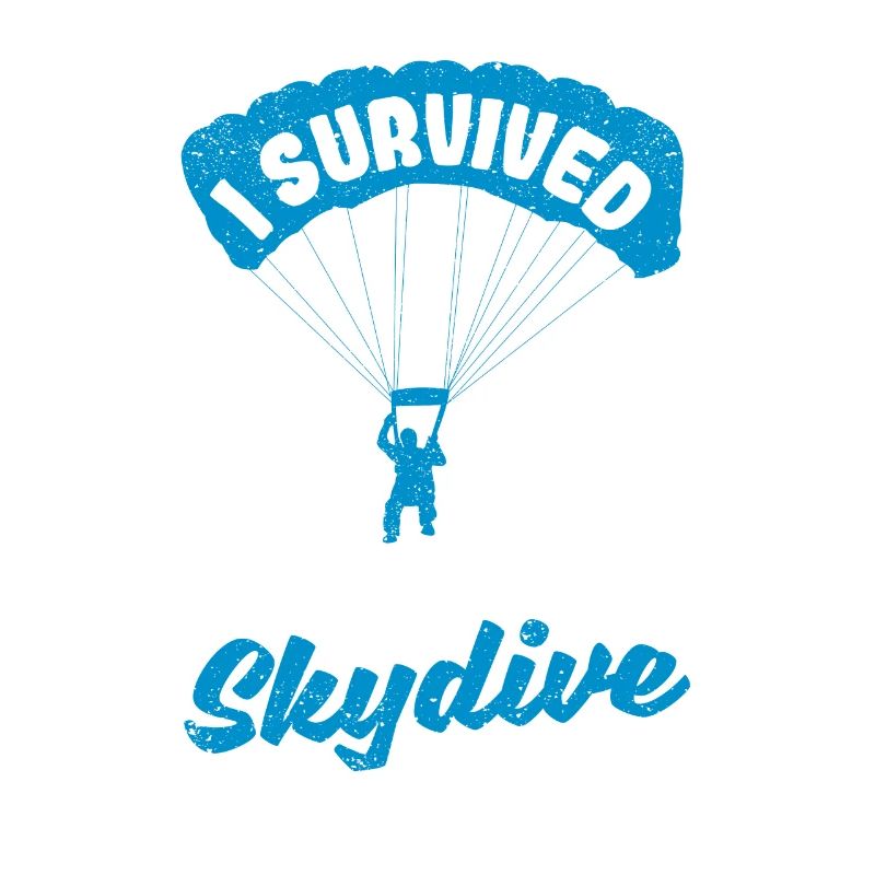 I survived my first skydiving