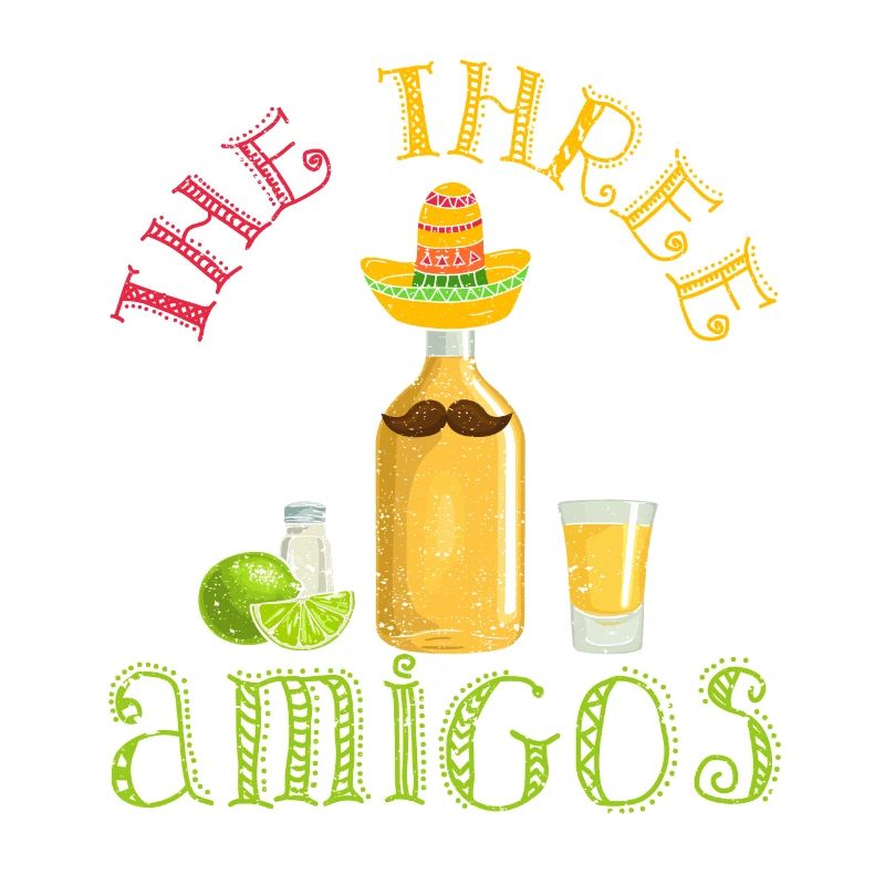 Les trois amigos sel tequila lime cinco de mayo