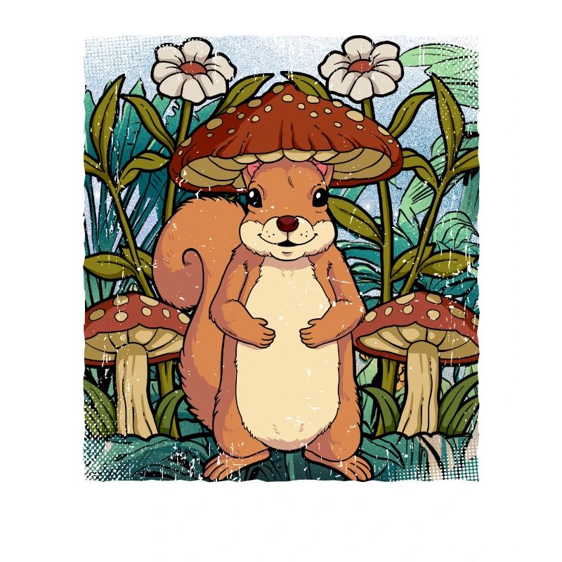 Cottagecore Eichhörnchen