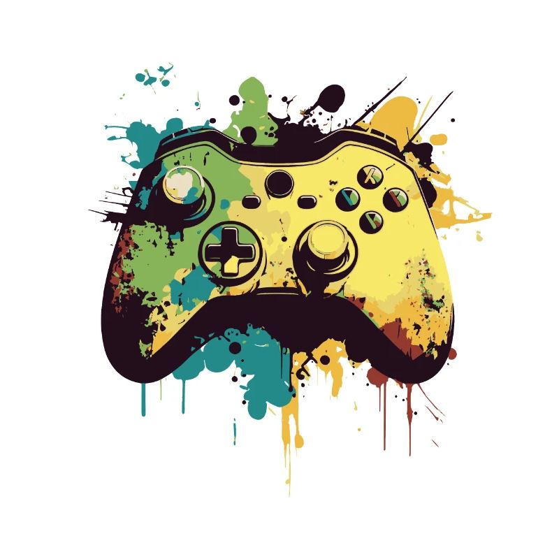 Cool Gaming Controller - Design for Young Gamers