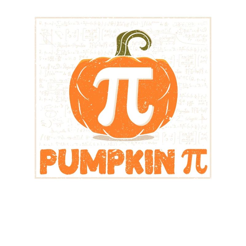 Funny Math Joke Pumpkin Pie Halloween