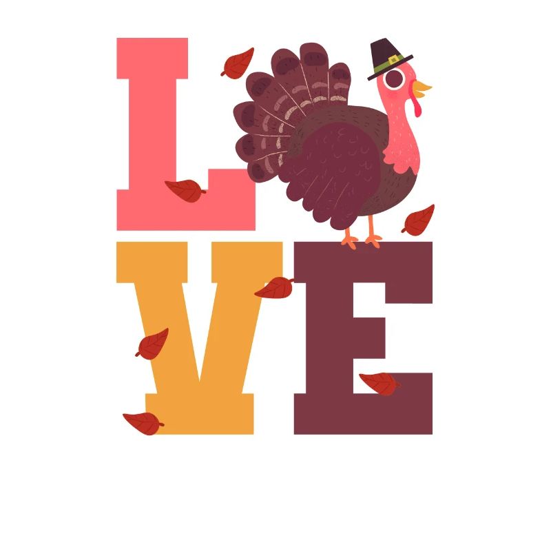 Dear Pilgrim Turkey Lover Cute Thanks
