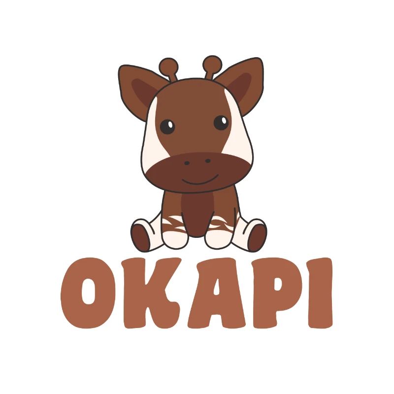 Ich wäre lieber ein Okapi - süßes Okapi