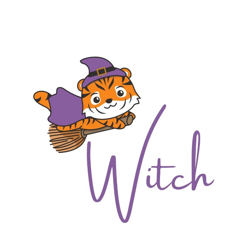 Tiger Halloween witches don't be a basic witch