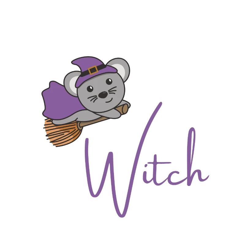 Maus Halloween Hexe Hexen don't be a basic witch