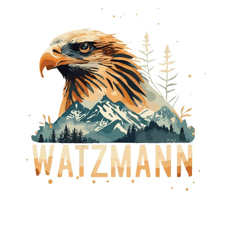 Sublime Eagle Bearded Vulture on Mount Watzmann