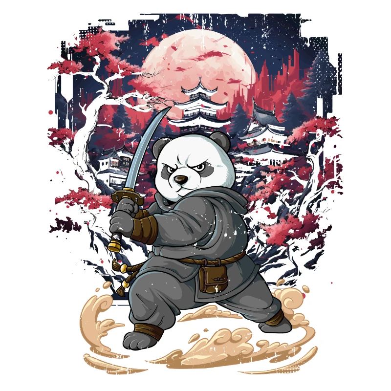 Samurai Panda