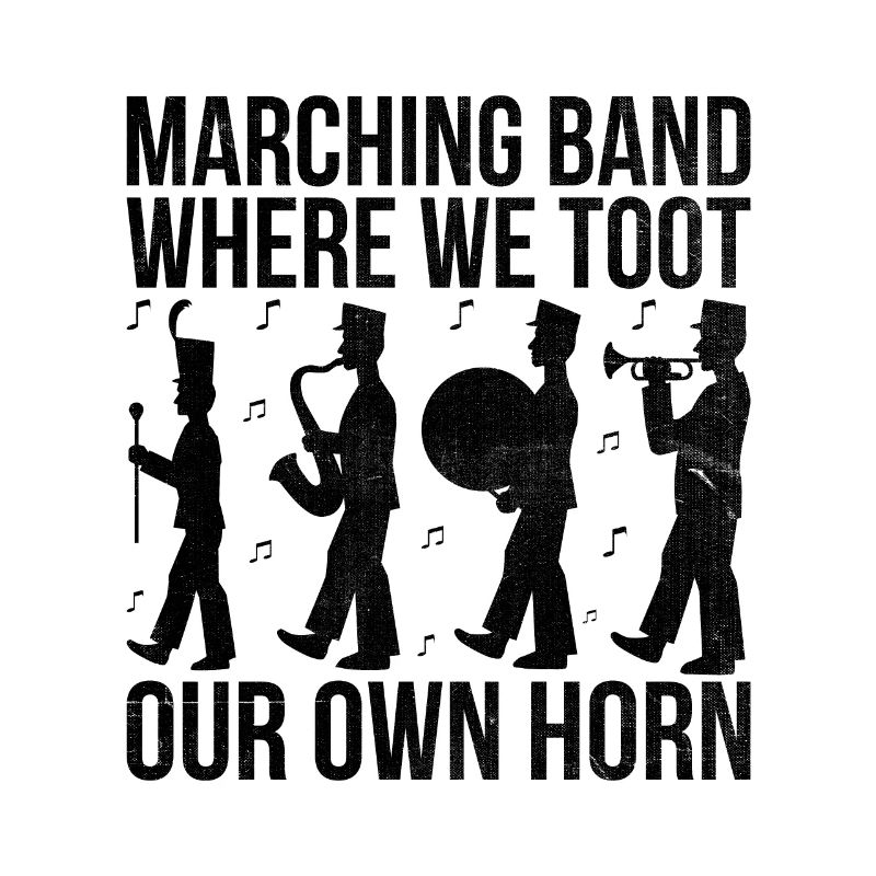 Marching Band Dictons Instruments De Marche Drôles