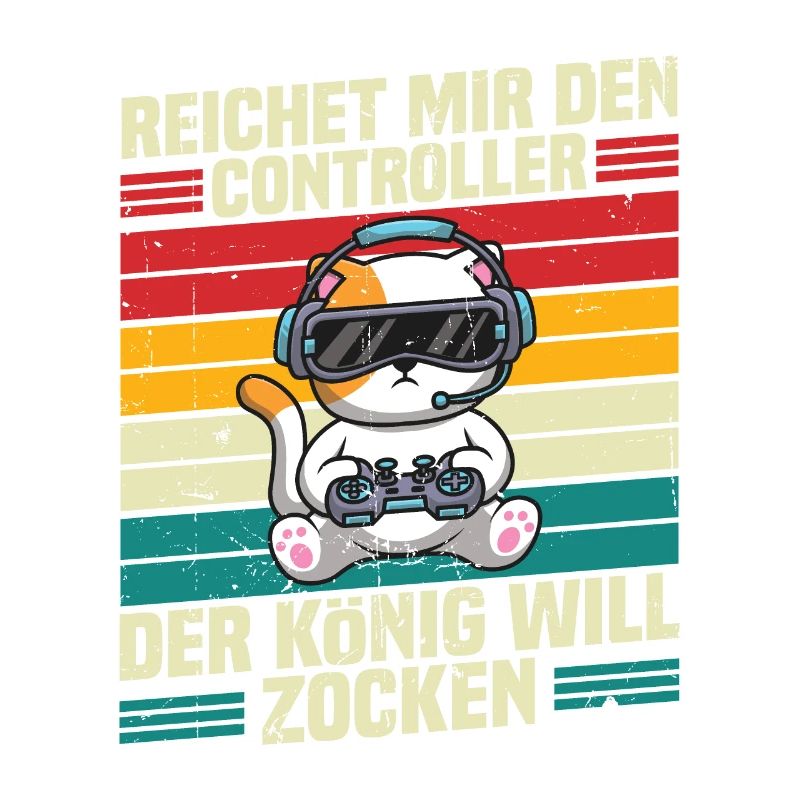 Reichet mir den controller der könig will zocken