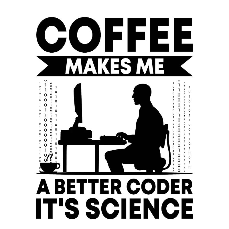 Café Codage Programmeur Codeur Développeur Nerd Coff