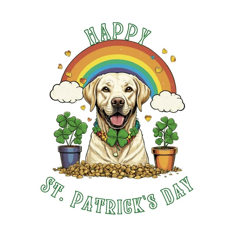 Trèfle de la Saint-Patrick Labrador