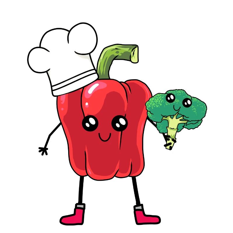 Peppers, Vegetables, Cook, Hobby Chef, Broccoli
