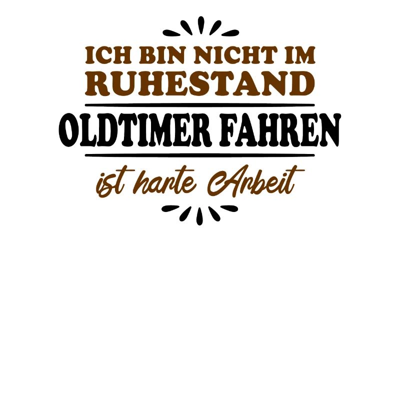 Pensionné Retraité Oldtimer