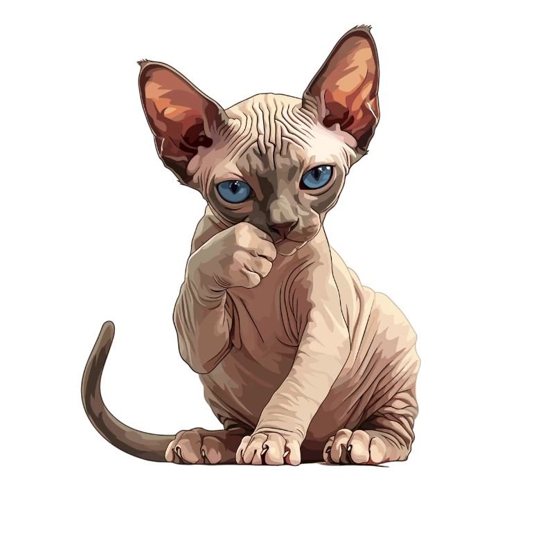 Chaton Sphynx Chat Sphynx