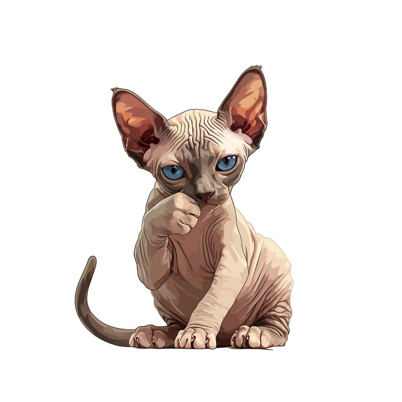 Chaton Sphynx Chat Sphynx
