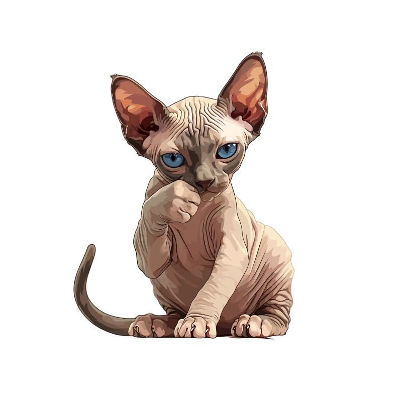 Chaton Sphynx Chat Sphynx