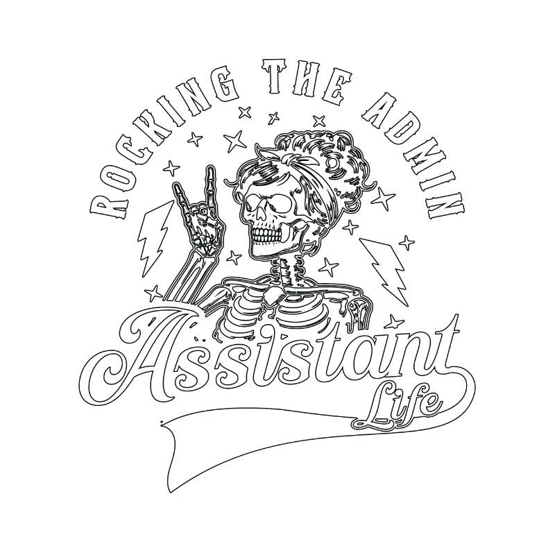 Admin Assistant Rocking The Admin Office Worker