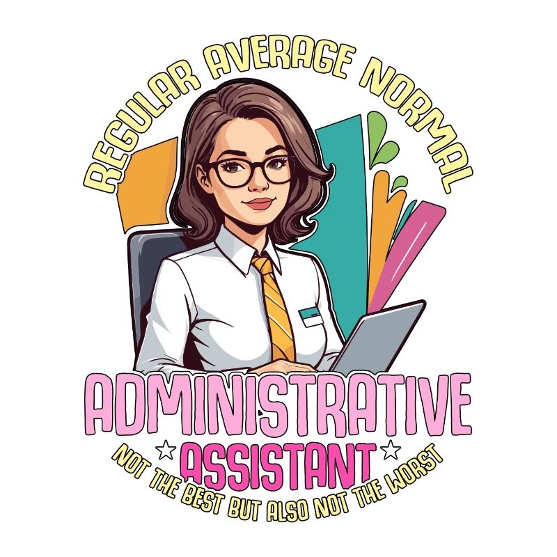 Admin Assistant Regular Average Normal Office Job