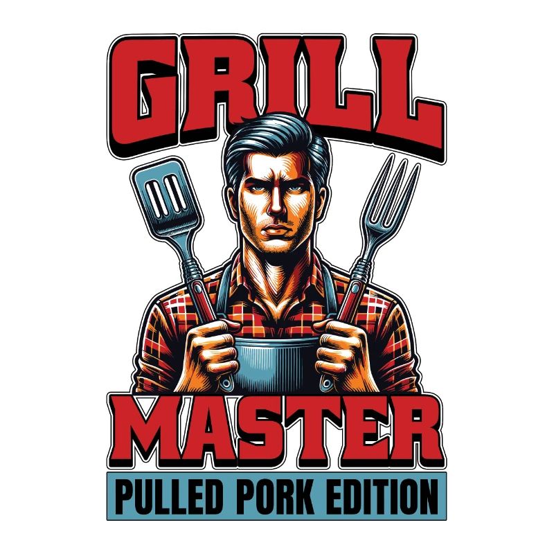 Pulled Pork BBQ Grill Master Pulled Barbecue Lover