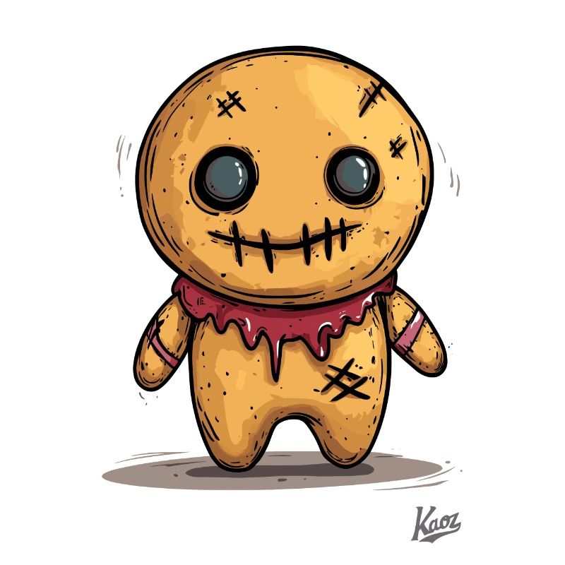 Voodoo Doll Gingerbread Man