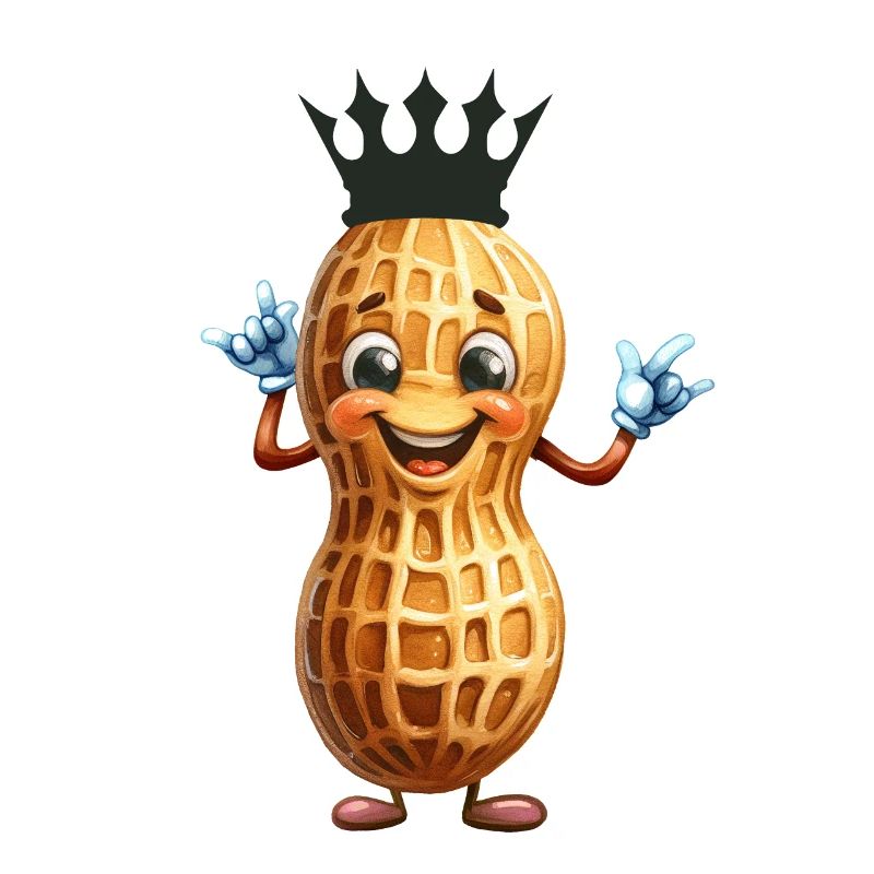 Peanut King Peanuts Nut Nuts Peanuts